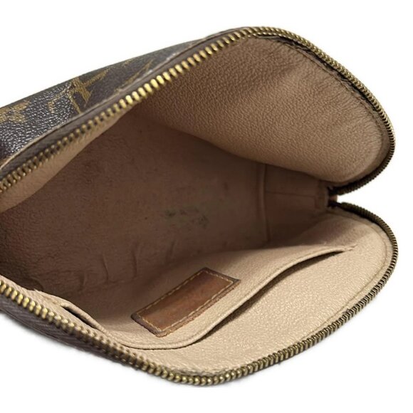 Auth LOUIS VUITTON Pochette Cosmetic PM M47515 Monogram - SR2157 Pouch - Picture 5 of 6